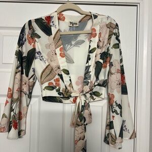 Show Me Your MuMu Floral Print Top